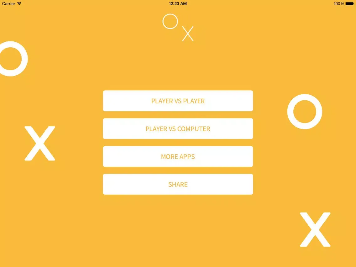 Screenshot di Tic Tac Toe Free. iPad