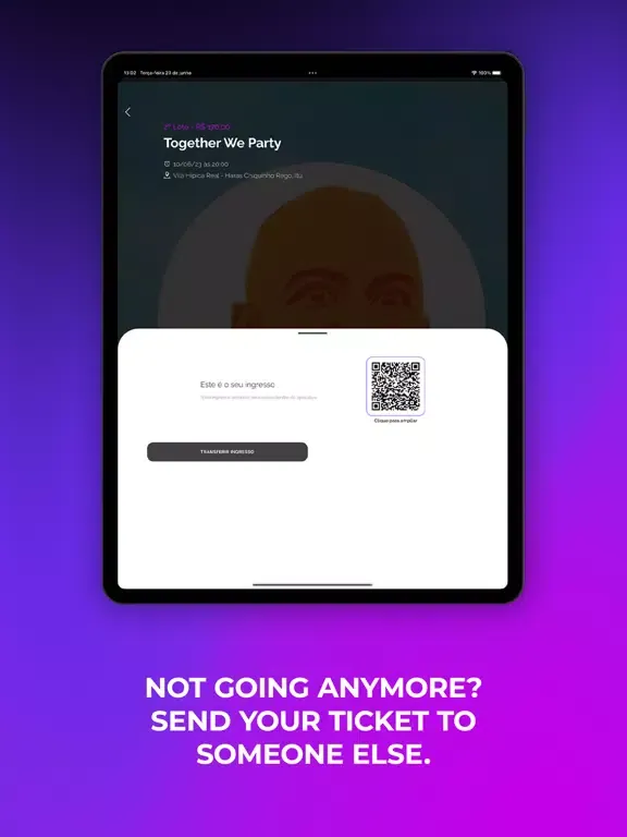 Tickr - Live In Seconds iPad  Screenshots