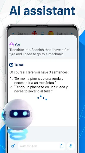 AI Voice Translator Translate Screenshots