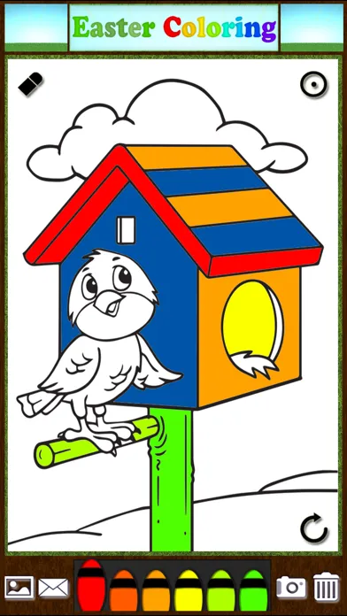 Easter Bunny Eggs ColoringBook FREE Ekran Görüntüleri