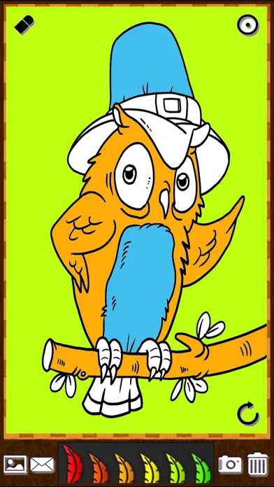 Capturas de tela do Thanksgiving Coloring Book FREE