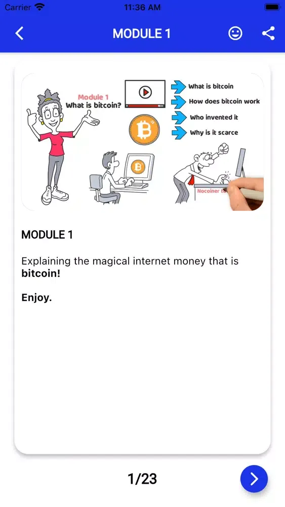 Скриншоты The Bitcoin App