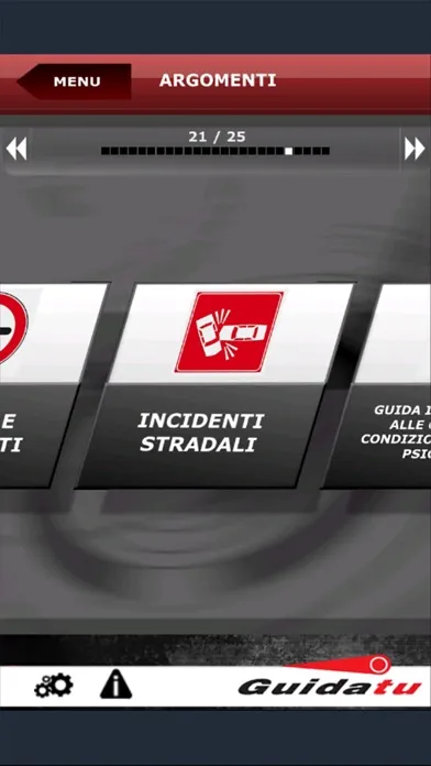 Screenshot di Quiz Patente e Manuale Lite