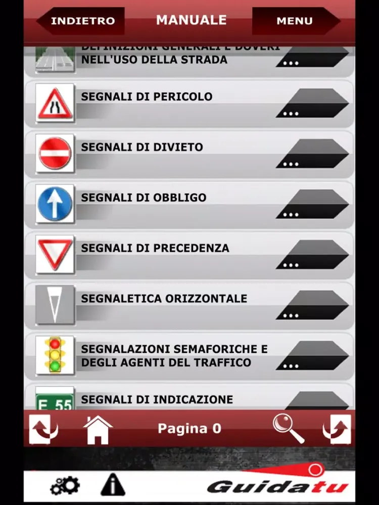 Скриншоты Quiz Patente e Manuale iPad 