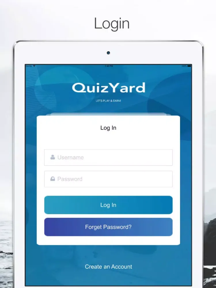 QuizYard iPad 应用截图