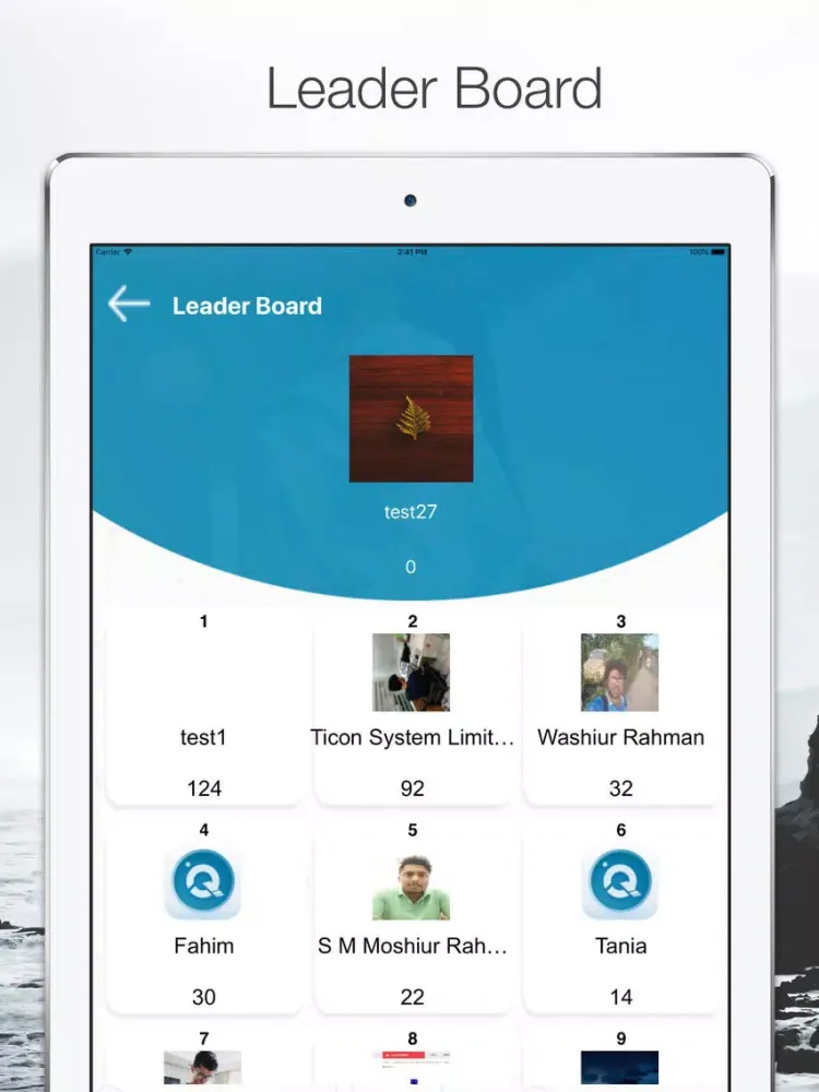 QuizYard iPad 应用截图