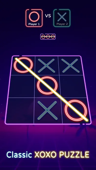 Tangkapan layar Tic Tac Toe 2 player: XO