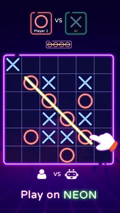 Tangkapan layar Tic Tac Toe 2 player: XO