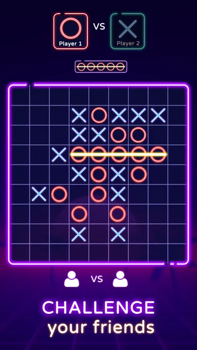 Tangkapan layar Tic Tac Toe 2 player: XO