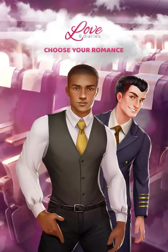Tangkapan layar Love&Diaries : Aaron (Romance