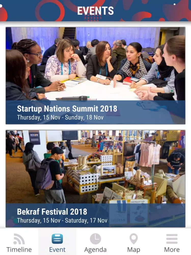 Surabaya Disruptive Week 2018 iPad  Screenshots