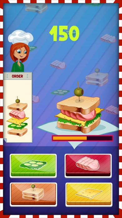 Christmas Sandwich Maker - Cooking Game for kids スクリーンショット