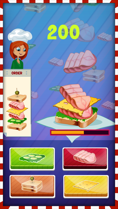Christmas Sandwich Maker - Cooking Game for kids スクリーンショット