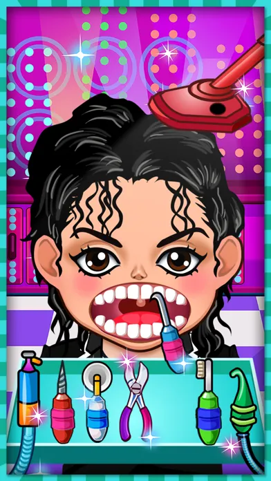 Celebrity Crazy Dentist Teeth Doctor Little Office & Shave Beard Hair Salon Free Kids Games স্ক্রিনশট