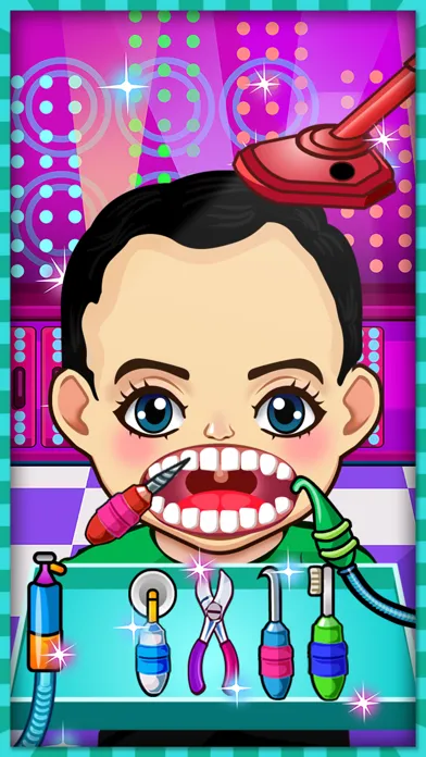 Celebrity Crazy Dentist Teeth Doctor Little Office & Shave Beard Hair Salon Free Kids Games স্ক্রিনশট