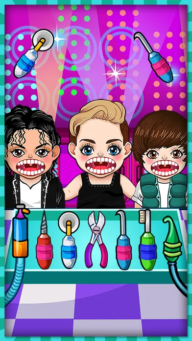 Celebrity Crazy Dentist Teeth Doctor Little Office & Shave Beard Hair Salon Free Kids Games স্ক্রিনশট