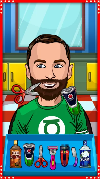 Tangkapan skrin Celebrity Shave Hair Salon