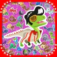 Dino Album Stickers Factory Game Dino Album Stickers Factory Game