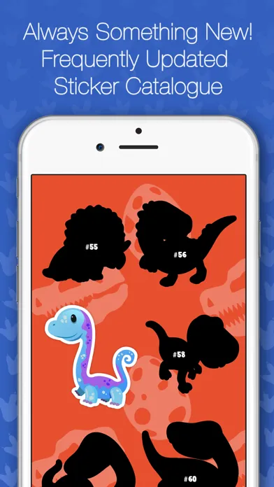 Dino Album Stickers Factory Game Screenshots