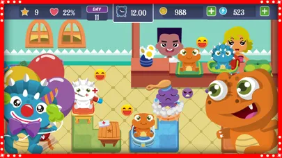 Captures d'écran de Dino Pet Factory  - Hair & Nail Salon Spa for Kids