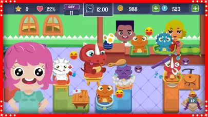 Captures d'écran de Dino Pet Factory  - Hair & Nail Salon Spa for Kids