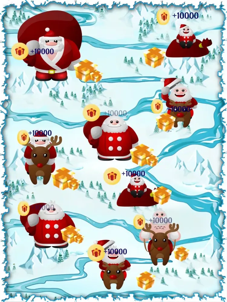 Santa Evolution - Help Santa Claus to get ready iPad  Screenshots