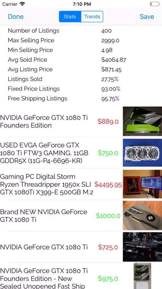 Скриншоты Smart Tools for eBay