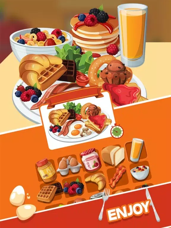Captures d'écran de Breakfast Restaurant Shop iPad 