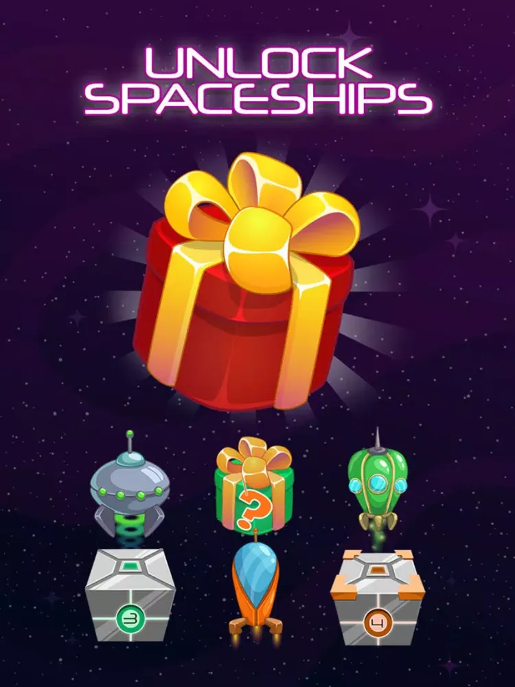 ภาพหน้าจอของ Merge Spaceships Galaxy Game iPad 