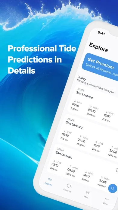 NOAA Tide Chart سکرین شاٹس