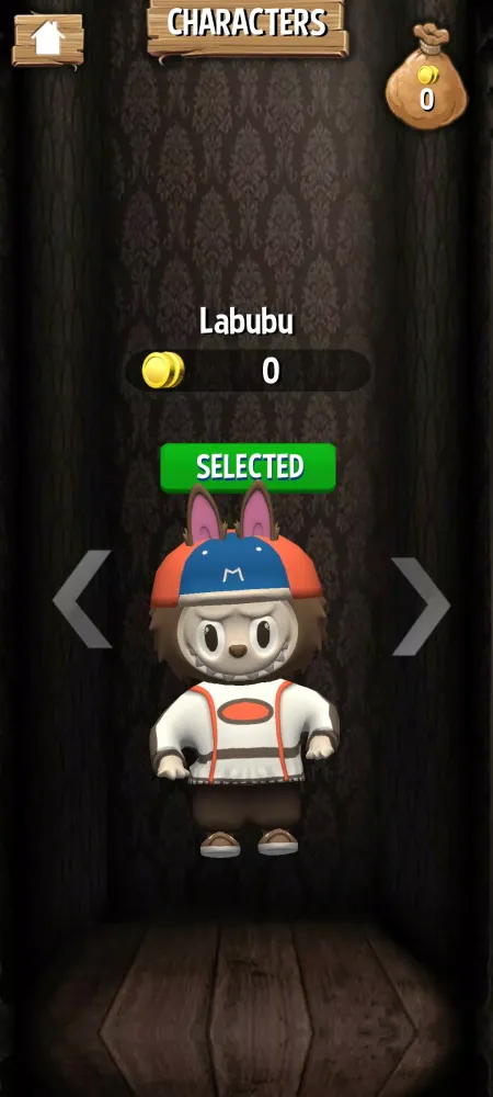Capturas de tela do Labubu Kuromi Run