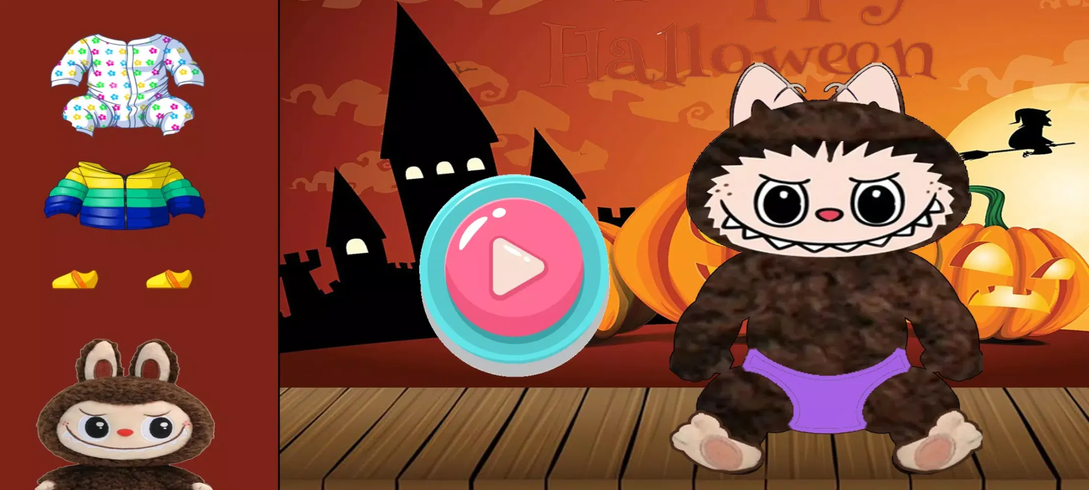 Screenshot di Labubu Dress Up