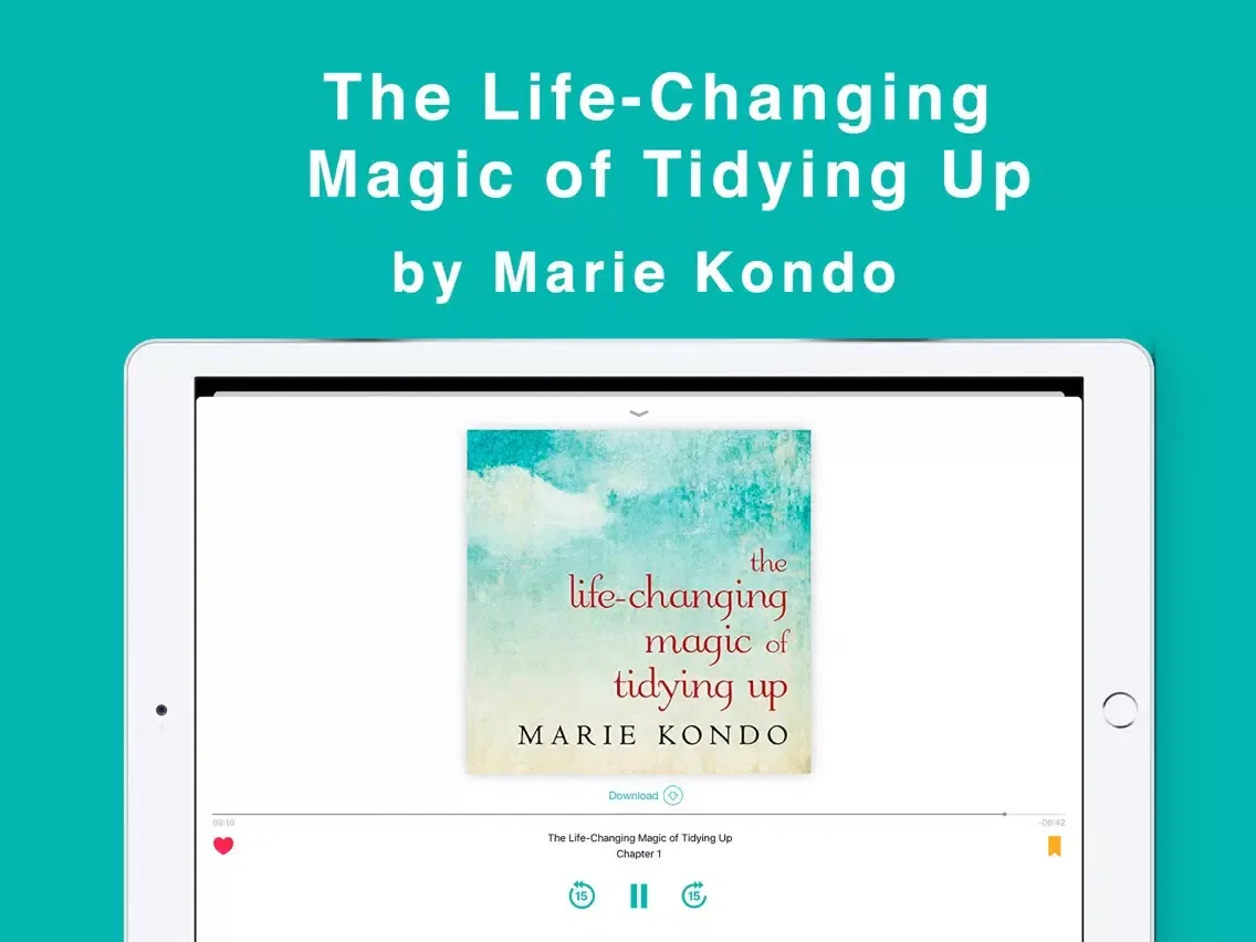 Zrzuty ekranu Life-Changing Magic of Tidying iPad 