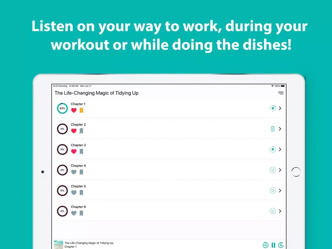 Zrzuty ekranu Life-Changing Magic of Tidying iPad 
