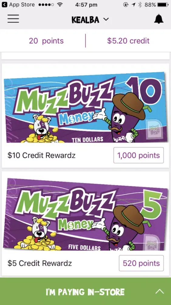 Muzz Buzz Rewardz应用截图