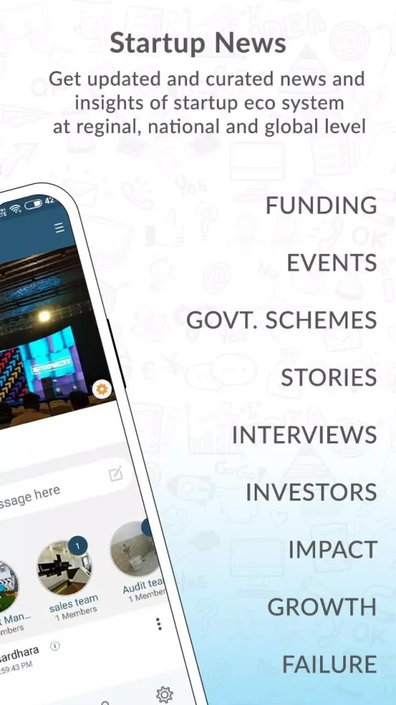 Скриншоты StartUp India Community Network - StartUp Web