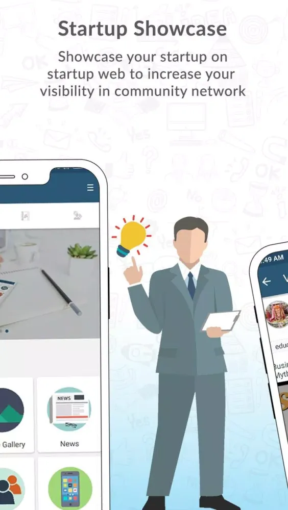 Скриншоты StartUp India Community Network - StartUp Web