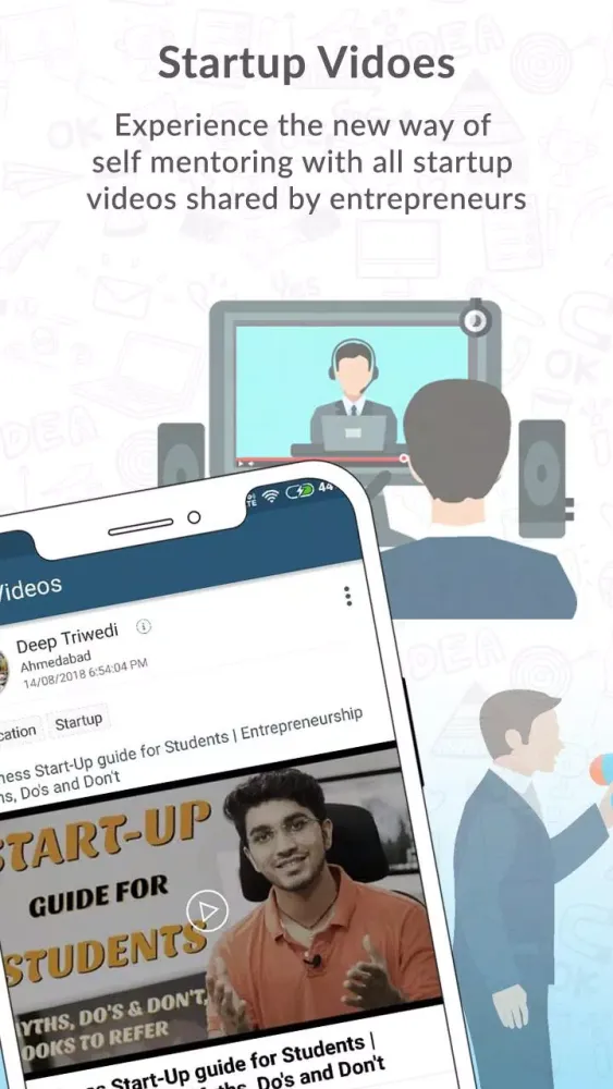 Скриншоты StartUp India Community Network - StartUp Web