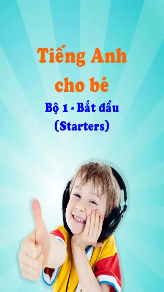 Capturas de pantalla de Tiếng Anh cho bé Bộ 1 - Bắt đầu (Starters)