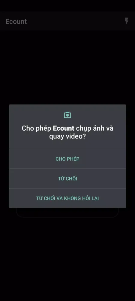 Tangkapan skrin Ecount