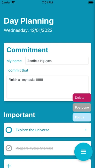 Captures d'écran de 1Step - Make your life easier