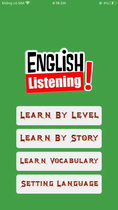 Learn English Listening スクリーンショット