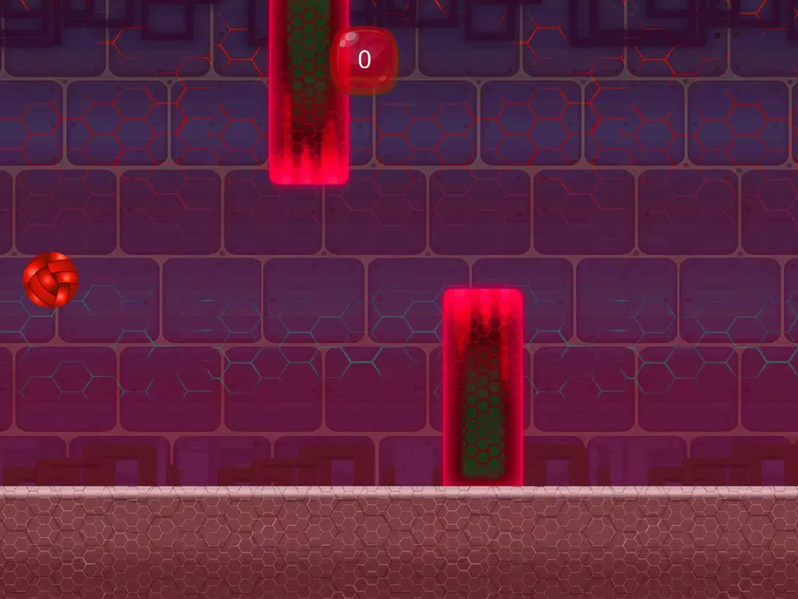 Screenshot di Bounce Red Ball iPad 