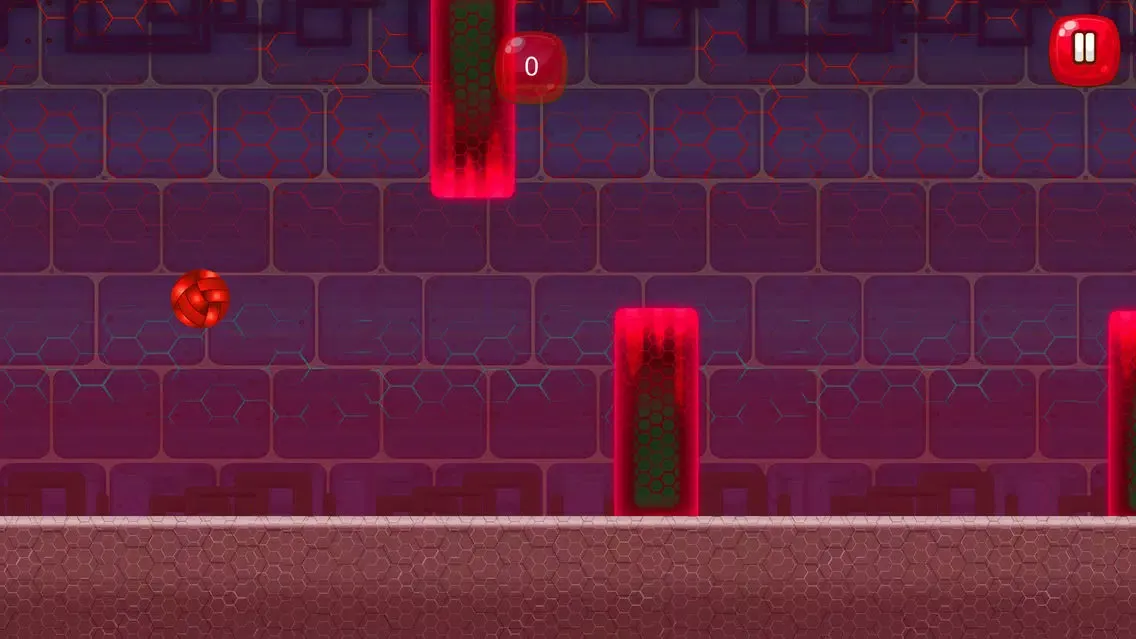 Screenshot di Bounce Red Ball