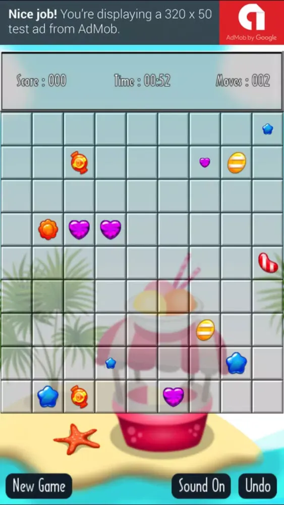 Ảnh chụp màn hình của Lines Candy