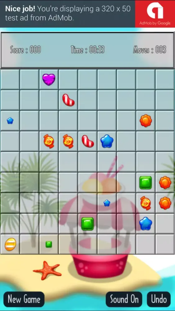 Ảnh chụp màn hình của Lines Candy
