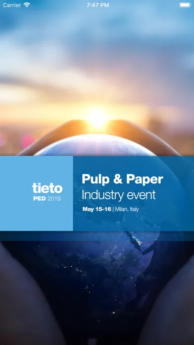 Ảnh chụp màn hình của Tieto  PED 2019 Event