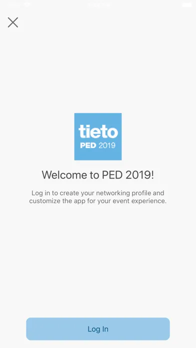 Ảnh chụp màn hình của Tieto  PED 2019 Event