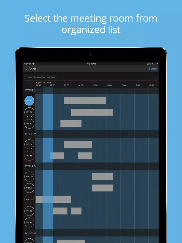 Screenshot di Tieto My Meetings iPad 