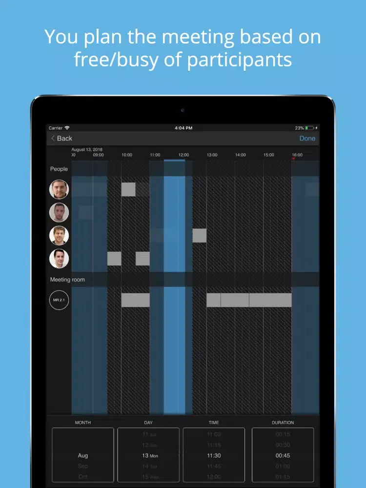 Screenshot di Tieto My Meetings iPad 